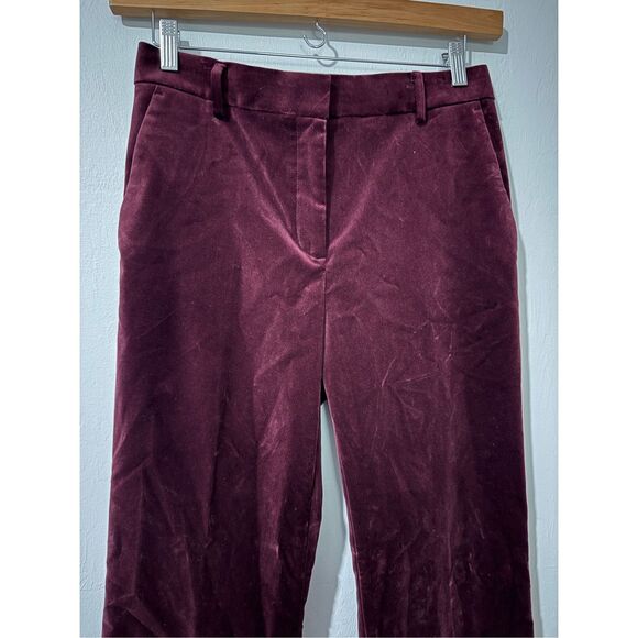 Ann Taylor NWT The Jayne velvet trouser pants 8 - Picture 8 of 9